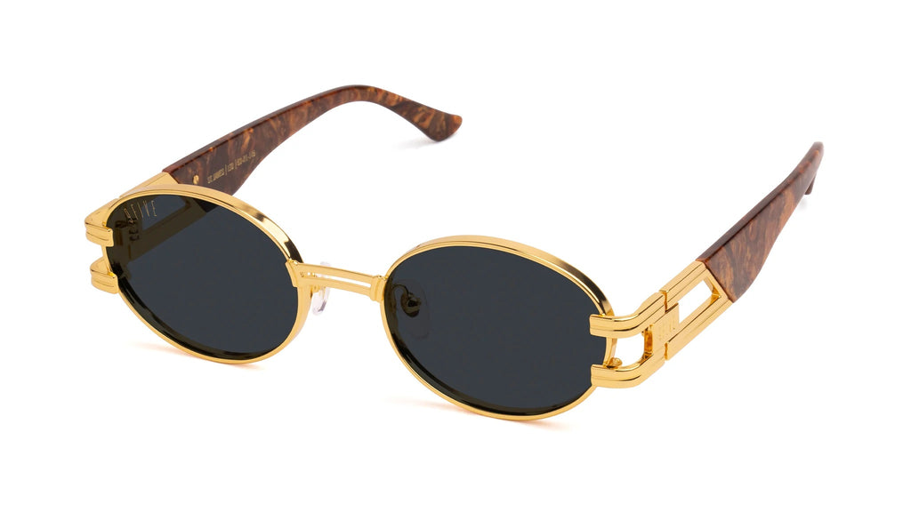 9FIVE St. James Gold Marble Sunglasses