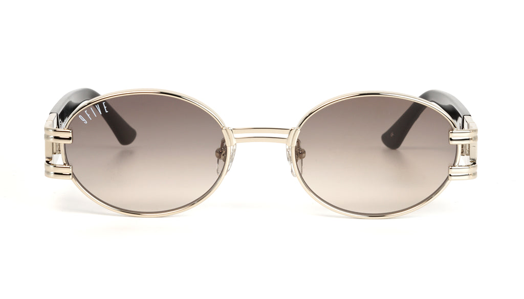 9FIVE St. James Black &amp; Platinum - Gradient Sunglasses