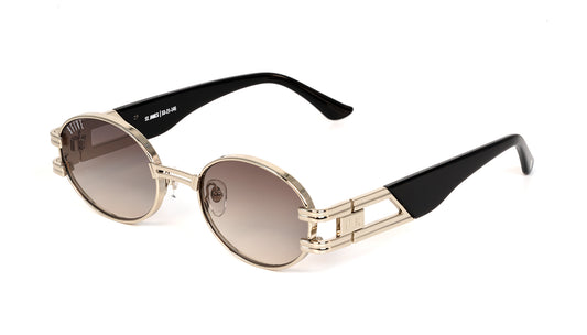 9FIVE St. James Black &amp; Platinum - Gradient Sunglasses