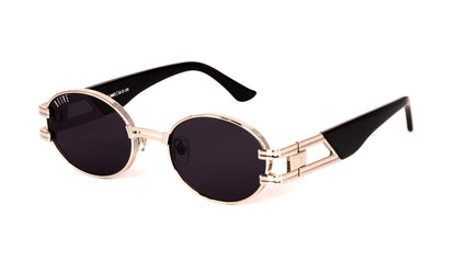 9FIVE St. James Black &amp; Platinum Sunglasses