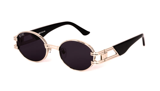 9FIVE St. James Black & Platinum Sunglasses