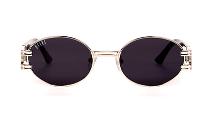 9FIVE St. James Black &amp; Platinum Sunglasses