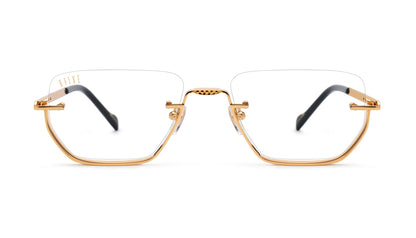 9FIVE Villa Black & Gold - Clear Lens