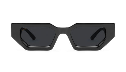 9FIVE Vincent Black & Gold Sunglasses