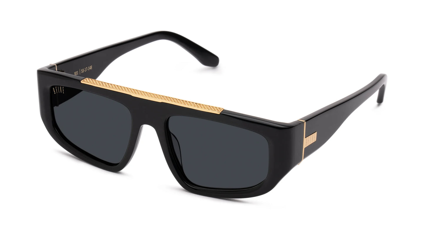 9FIVE X01 - Black &amp; Gold - Sunglasses