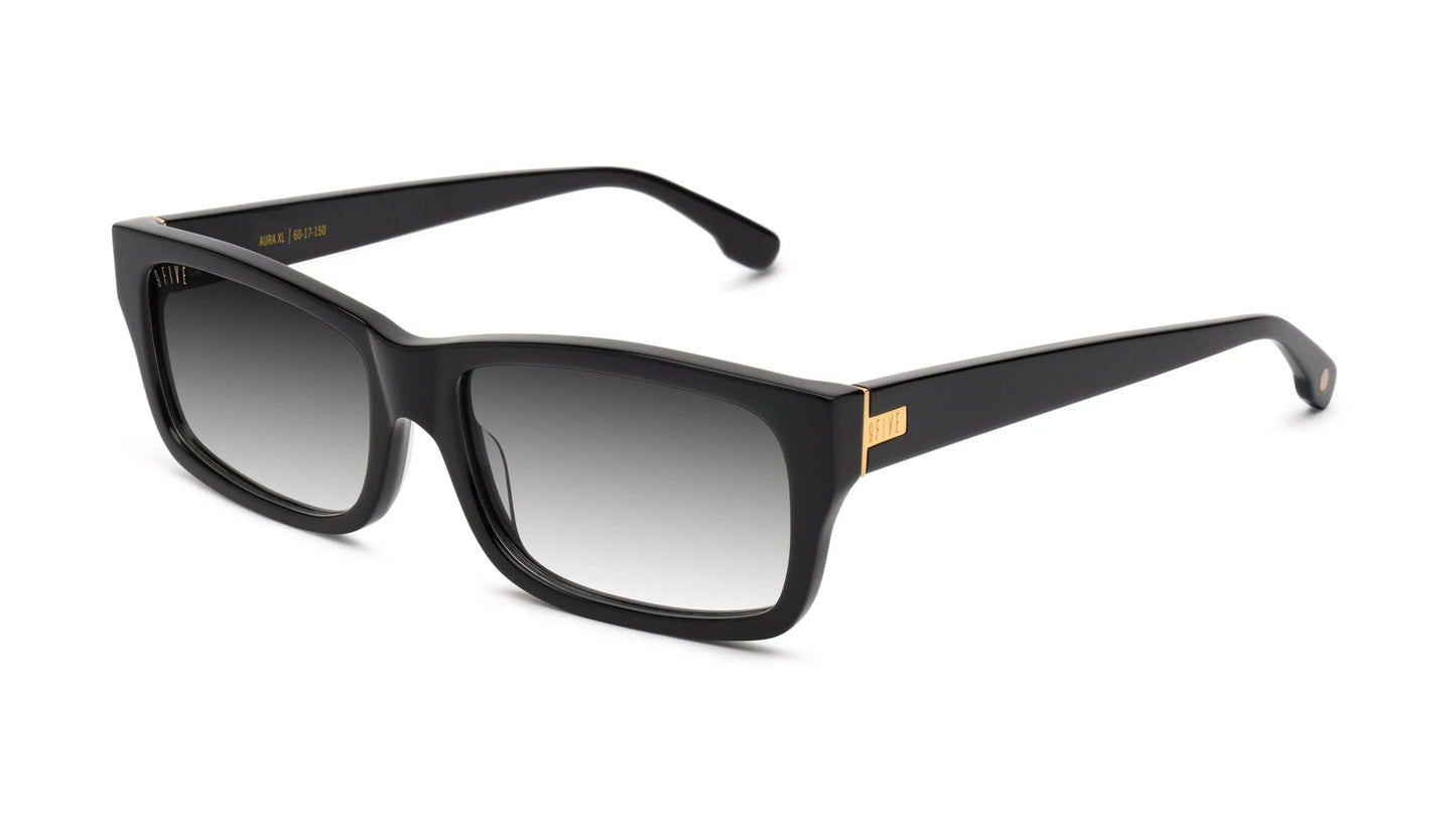 9FIVE Aura XL Black Gradient Sunglasses