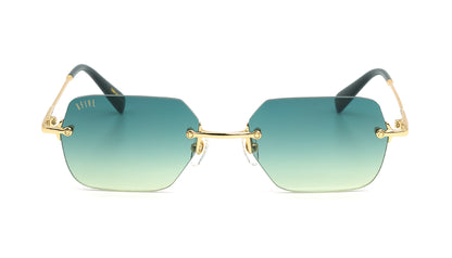 Special Edition: 9FIVE Clarity Lite Gold w/ Green Lens 