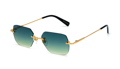 Special Edition: 9FIVE Clarity Lite Gold w/ Green Lens 