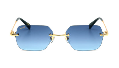 Special Edition: 9FIVE Clarity Lite Gold w/ Blue Lens 
