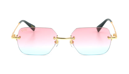 Special Edition: 9FIVE Clarity Lite Gold w/ Blue Lens 