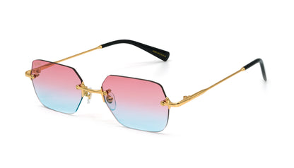 Special Edition: 9FIVE Clarity Lite Gold w/ Blue Lens 