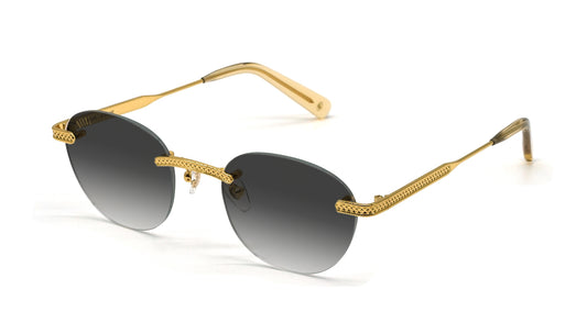 9FIVE Dime Lite Gold - Gradient Sunglasses