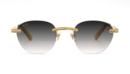 9FIVE Dime Lite Gold - Gradient Sunglasses
