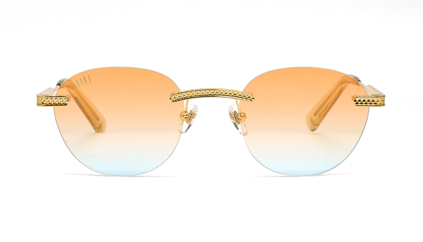 Hors-Série: 9FIVE Dime Lite Gold w/ Orange/Blue Bicolor Lens