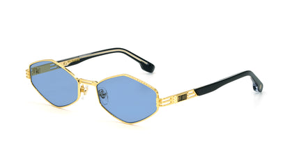 9FIVE Iris Rhombus Black &amp; Gold - Blue Photochromic Lens