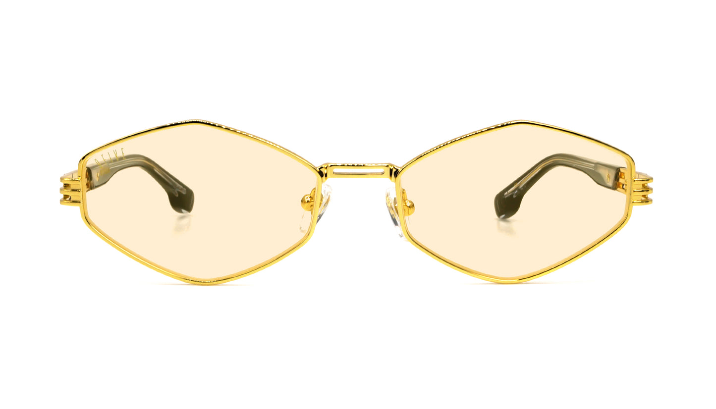 9FIVE Iris Rhombus Black &amp; Gold - Bronze Lens