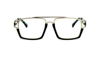 9FIVE Kingpin Platinum Clear Lens Glasses