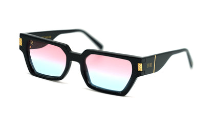 Special issue: 9FIVE Locks Black & Gold - Pink Bicolor Blue Gradient