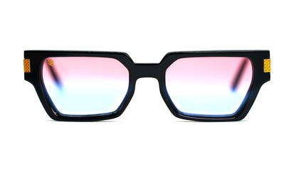 Special issue: 9FIVE Locks Black & Gold - Pink Bicolor Blue Gradient