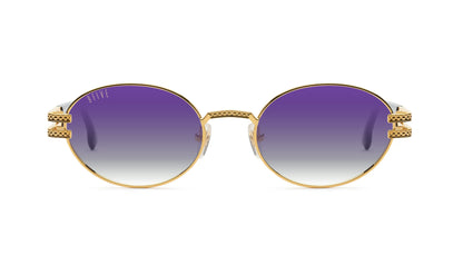EU Exclusive: 9FIVE Lotus Gold - Blue UG-40 Gradient Lens