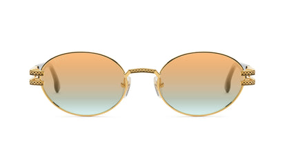 EU Exclusive: 9FIVE Lotus Gold - Orange Blue Bicolor Lens