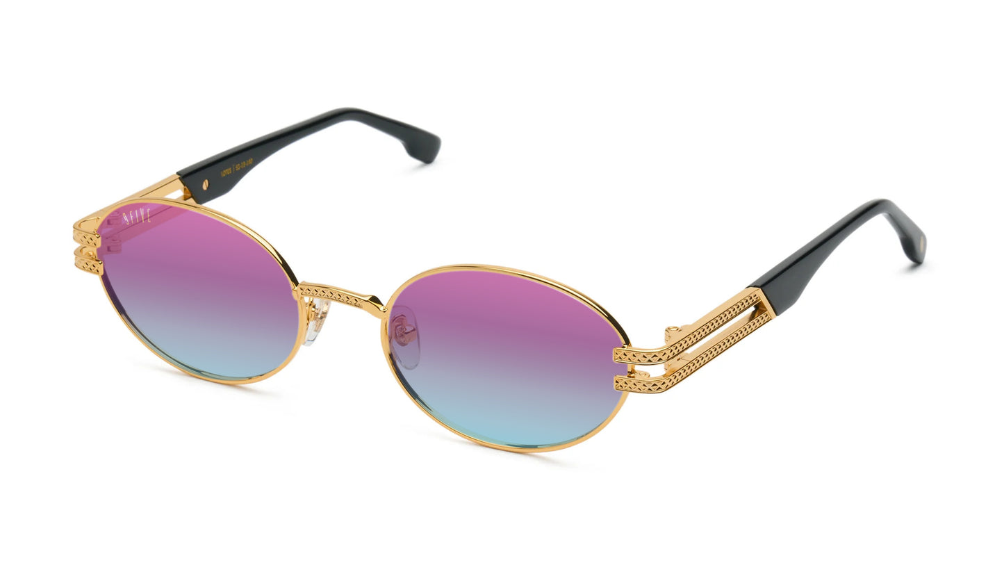 9FIVE Lotus Gold - Pink Blue Bicolor Lens