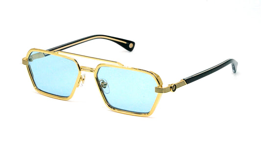 9FIVE Reigns Black & Gold - Blue Photochromic Lens