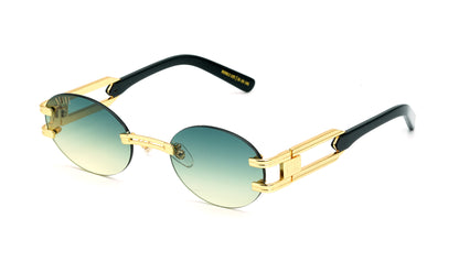 EU Exclusive: 9FIVE Remix Lite Gold w/ Blue-Yellow Bicolor Lens