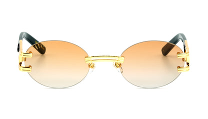 EU Exclusive: 9FIVE Remix Lite Gold w/ Orange Gradient Lens