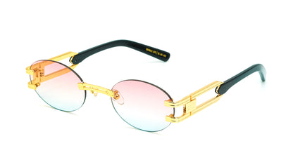 EU Exclusive: 9FIVE Remix Lite Gold w/ Pink-Blue Bicolor Lens