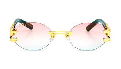 EU Exclusive: 9FIVE Remix Lite Gold w/ Pink-Blue Bicolor Lens