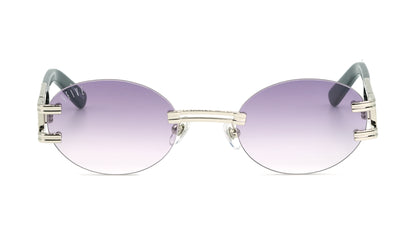 EU Exclusive: 9FIVE Remix Lite Platinum w/ Lavender Gradient Lens