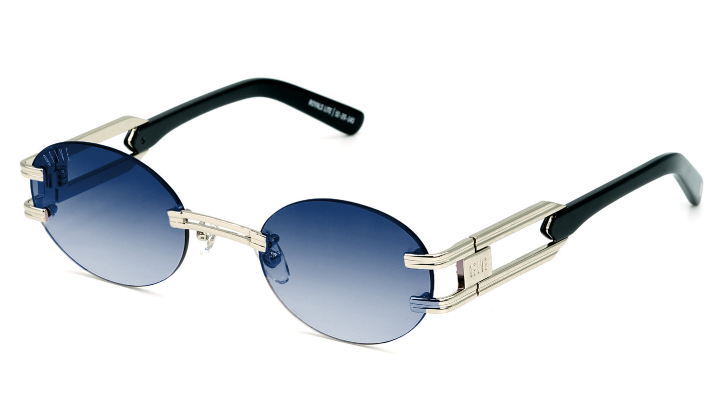 EU Exclusive : 9FIVE Remix XL Platinum - Midnight Blue Gradient Lens