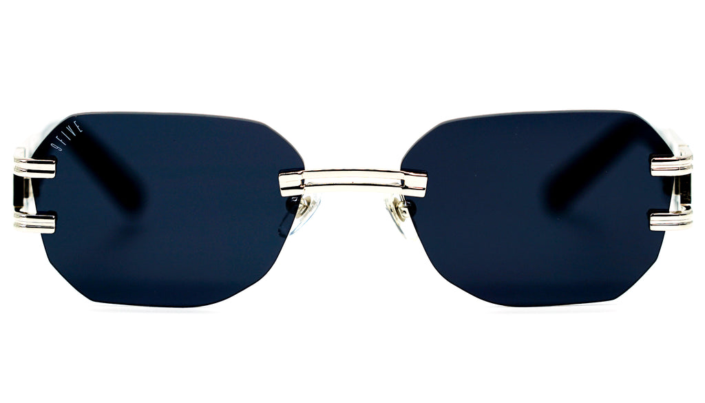 9FIVE Royals Lite <strong>XL </strong> Black & Platinum - Sunglasses