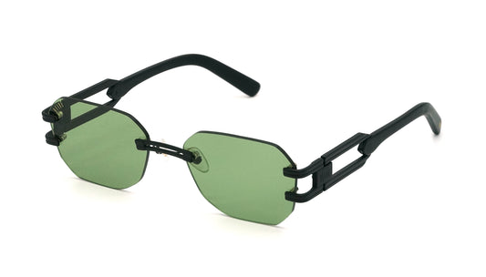 9FIVE Royals Lite Matte Blackout - Olive Gradient Sunglasses