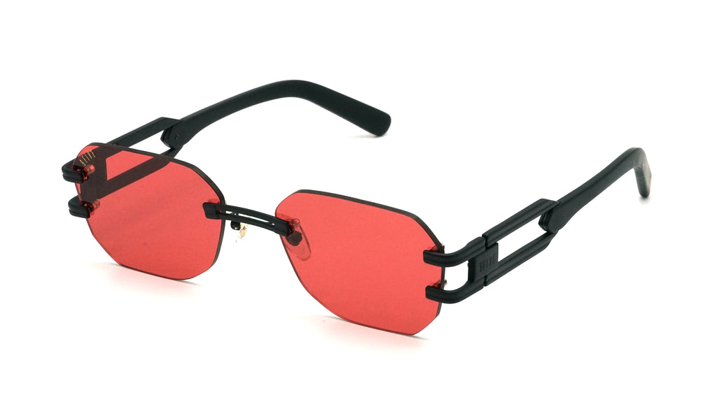 9FIVE Royals Lite Matte Blackout - Burgundy Gradient Lens