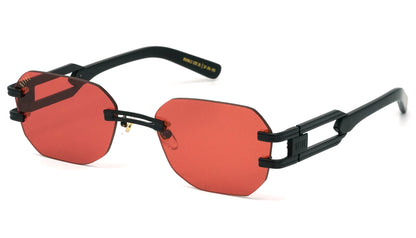 9FIVE Royals Lite XL Matte Blackout - Burgundy Gradient Lens