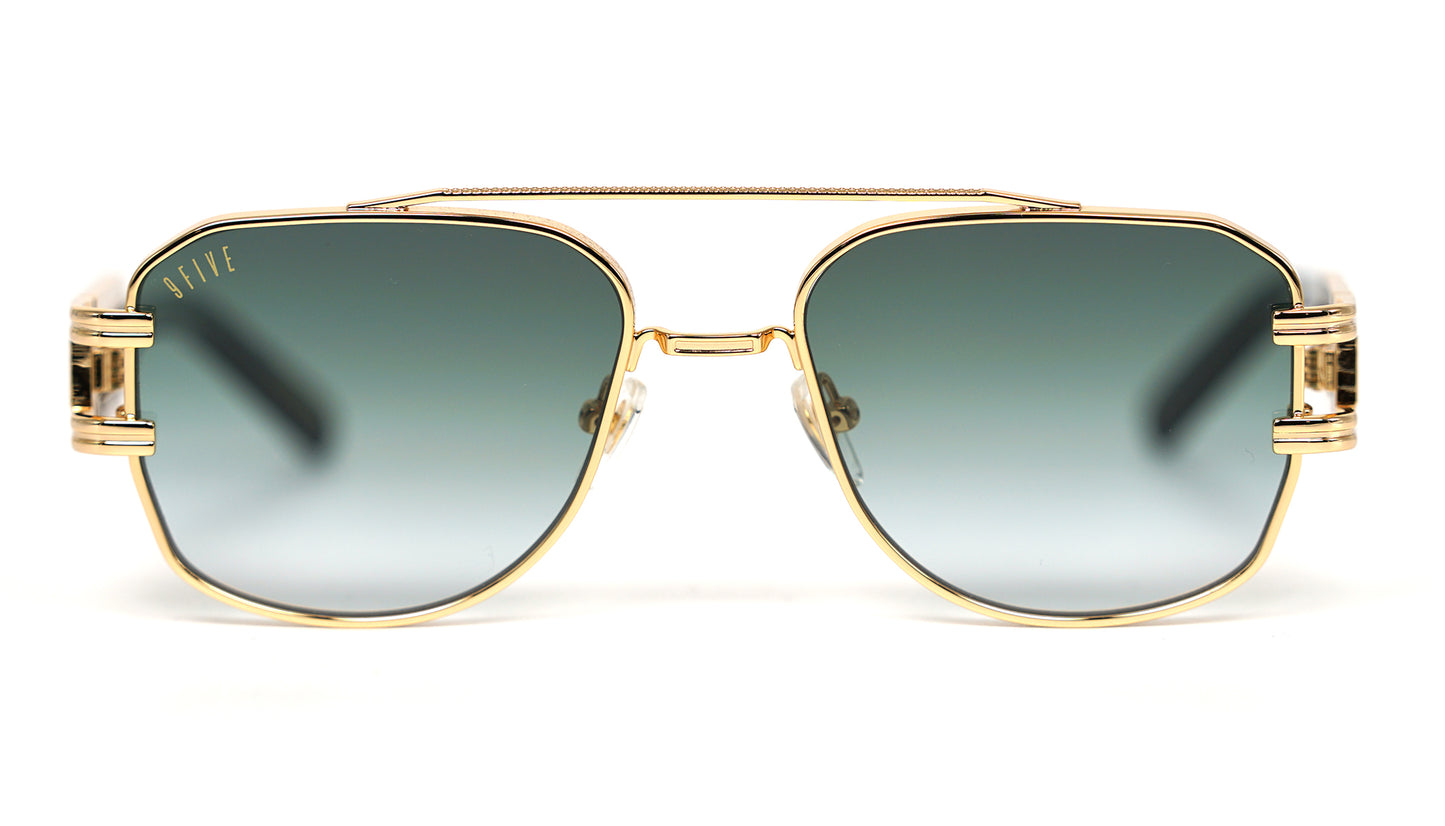 Hors-Série: 9FIVE Royals XL Gold w/ Green Lens