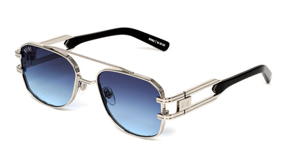 EU Exclusive: 9FIVE Royals XL Platinum w/ Midnight Blue Lens