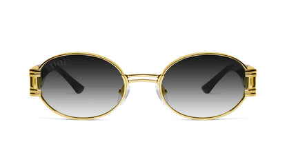 9FIVE St. James Black &amp; Gold - Gradient Sunglasses