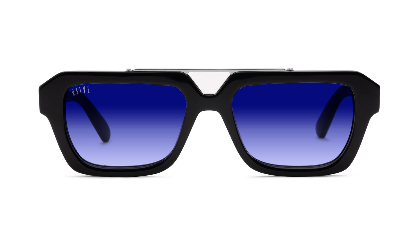 9FIVE Valley - Platinum - Midnight Blue Gradient Lens - Europe Exclusive