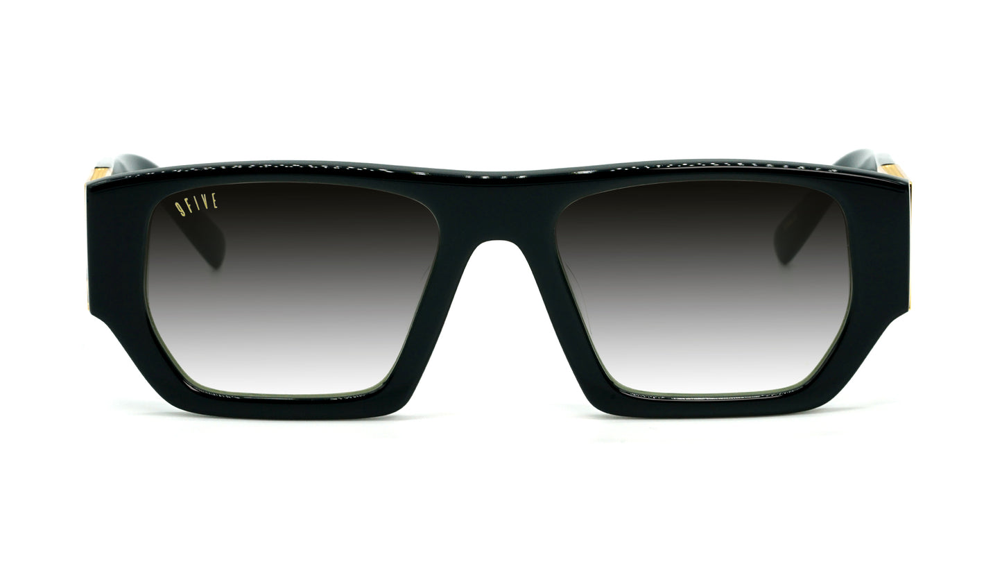 9FIVE Vice Black & Gold - Black Gradient Lens