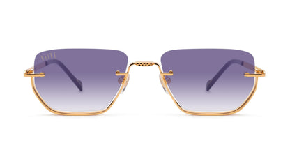 Special Edition: 9FIVE Villa Black &amp; Gold - Blue UG40 Gradient Lens