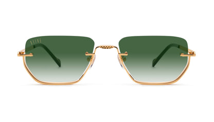 Hors-Série: 9FIVE Villa Black & Gold - Green Gradient Lens