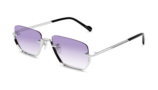 9FIVE Villa Platinum - Lavender Gradient Sunglasses