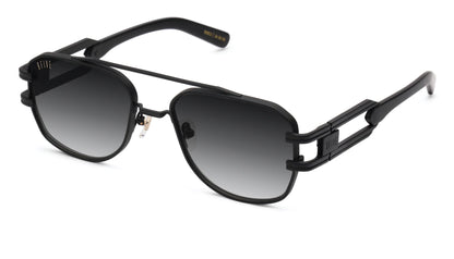 9FIVE Royals XL Matte Black - Gradient Lens