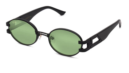 9FIVE St. James XL Matte Black - Olive gradient Lens