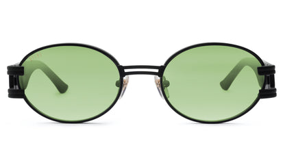 9FIVE St. James XL Matte Black - Olive gradient Lens