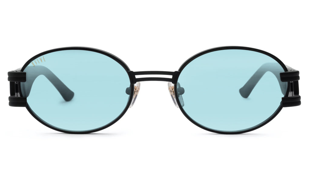 9FIVE St. James <STRONG>XL </STRONG> Matte Black - Teal gradient Lens