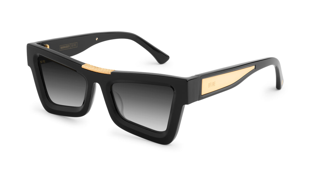 9FIVE Marauder Black & Gold - Gradient Sunglasses